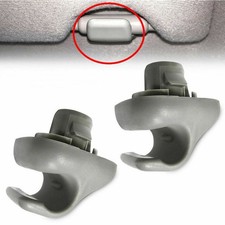 2x Sun Visor Bracket Hook Clips Hanger 88217S04003ZA For Honda Civic Accord CR-V picture