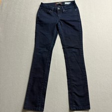 Guess Sienna Curvy Fit Jeans Womens 25 Dark Wash Medium Rise Skinny Denim picture
