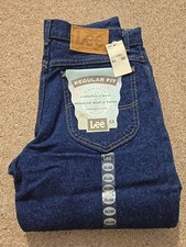 Vintage Lee Jeans Men’s 31x32 Pepper Wash, Regular Fit, Made In USA, NWT 🔥  picture