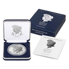 2025-S $1 Proof Peace Silver Dollar OGP &COA picture