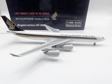 New 1:400 Phoenix Singapore A340-500 | 9V-SGE 'Last Longest Flight' - Read Desc. picture
