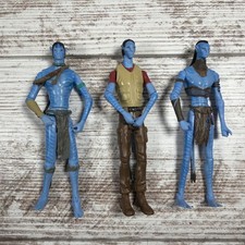Avatar Action Figure (Lot of 3) Jake Sully Norm Spellman Tsu'tey (2009) Mattel  picture