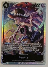 One Piece EB03-045 Perona Super Rare English Near Mint picture