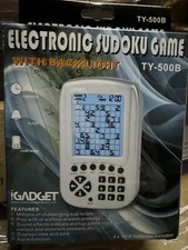 illuminated Sudoku Handheld Electronic Game New in Box picture