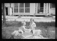 Penderlea Homesteads North Carolina 1930s Homesteader Children Playing picture