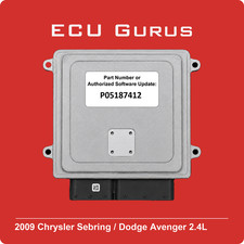 2009 Avenger/Sebring 2.4L Engine Computer P05187412 