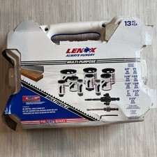 + LENOX 13 pc Multi-Purpose Bi-Metal Hole Saw Kit 1786647 NEW OPEN BOX picture