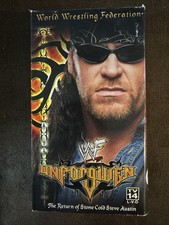 WWE WWF Unforgiven 2000 Return of Stone Cold Steve Austin New Wrestling VHS Tape picture