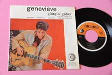 Giorgio Gaber Ep Genevieve 4 Original Songs 1959 picture