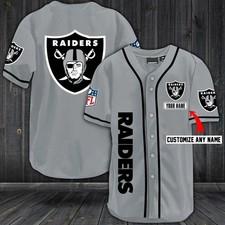 Hot Sale Custom Name - Raiders 3D Print Jersey All Size picture