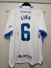 SIGNED Erik Pitbull Lira #6 Mens LARGE Pirma Cruz Azul Away 2026-27 Jersey picture
