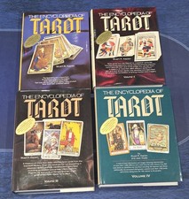 Encyclopedia of Tarot by Stuart R. Kaplan Complete Hardcover Set 1-4 - Excellent picture