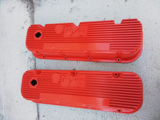M/T Mickey Thompson Big Block Chevy BBC Finned Valve Covers 396 427 454 Nice picture