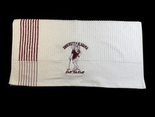 Univ of Alabama Golf Caddy Towel / 44in x 24in (49k Stitches) Vintage Logo picture