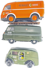 Job Lot 3x Corgi Lledo 1:43 Renault Service Van Diecast Models Vintage Unboxed. picture