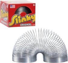 The Original Slinky Walking Spring Toy, 2.75-inch Diameter Metal Slinky picture