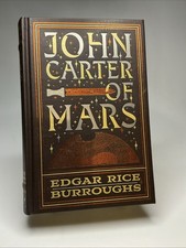 John Carter Of Mars Edgar Rice Burroughs Barnes & Noble Leather HC Sci Fi picture