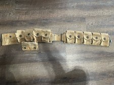 WW1 US Named Cartridge Belt With Same Named First Aid Pouch picture