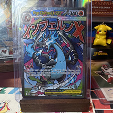 Pokémon TCG Me: Mega Evolution Promo Mega Charizard X EX #023 Promo Holo FA picture