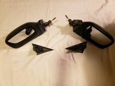 Genuine Volvo 240 245 Manual mirror assemblies Left and Right 1986-1993 picture