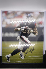 Andre Johnson Signed Autographed 8X10 Running Photo Houston Texans RARE picture