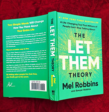 The Let Them Theory by Mel Robbins & Sawyer Robbins perper back picture