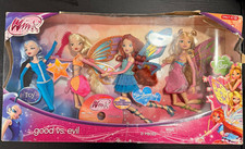 2012 Winx Club Good vs Evil 4 Doll Set Icy Stella Bloom Flora Target Exclusive picture