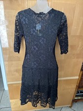 BCBGMAXAZRIA Black Lined Lace Dress Size XS Very Sexy🔥 picture