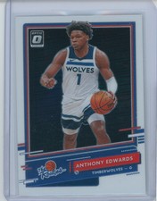 2020-21 Panini Donruss Optic - The Rookies Anthony Edwards #5 (RC) picture