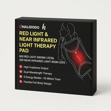 HALIDODO Red Light & Near Infrared Therapy Pad, 900 LEDs picture