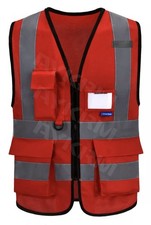 AYKRM High Visibility Reflective 2 Two Tone Construction Safety Vest~XS~FASTSHIP picture