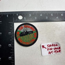 Vtg As-Is-Pin-Hole MT. WASHINGTON NEW HAMPSHIRE COG RAILWAY Train Patch 23YA picture