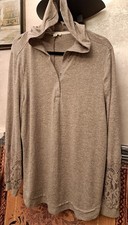 Indigo Rose Women's Size 2X Grey Hooded Polyester Blend  Sweater 2X NWOT picture