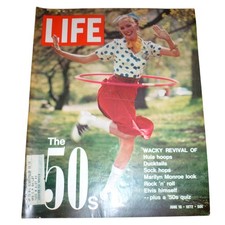 Vintage LIFE Magazine June 16 1972 The 50s Revival Hula Hoops Elvis Presley picture