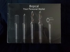 Bopcal 5 in 1 Dark Gray Hair Dryer Styler Auto Air Wrap Frizz Control Tool 