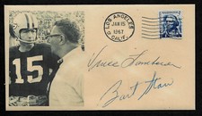  1968 Green Bay Packers Vince Lombardi Featured on Collector's Envelope *OP1144 picture