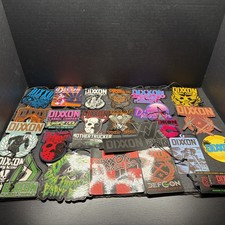 DIXXON FLANNEL TAG/STICKER LOT OF 26 picture