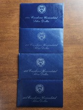Blue Envelope 1971-1972-1973-1974 Eisenhower 40% Silver Dollars (Video) [000931] picture