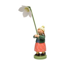 Girl with Christmas Rose (Wendt und Kuehn) picture