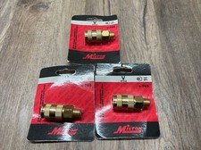Lot Of 3 Milton V Style Couplers 1/4