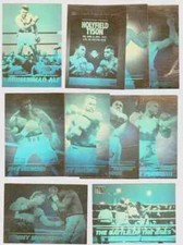 1991 Kayo Boxing Gold Hologram Set (10) Ali Mike Tyson Holyfield Ex-Mt #8 picture