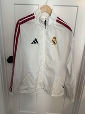 Adidas Real Madrid Home Anthem Jacket Mens Size Medium NWT picture
