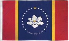 Mississippi Flag 3x5ft Flag of Mississippi Mississippian Flag 3x5 Pride MS picture