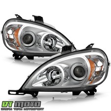 1998-2001 Mercedes-Benz W163 ML320 ML430 Halogen Headlights Headlamps Left+Right picture
