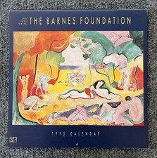 The Barnes Foundation 1995 Calendar Wall Hanging Unused picture