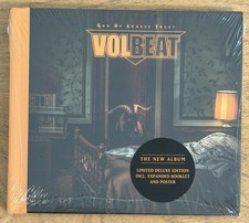 Volbeat - God Of Angels Trust DELUXE EDITION CD POSTER & BOOKLET SEALED NEW picture