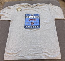 Vintage 2002 Anaheim Angels World Series T-Shirt Lee Sport Champions Large - NWT picture