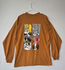 Vintage Bugs Bunny Looney Tunes Ice History Iceburg Shirt Mens XL Made In ITALY  picture
