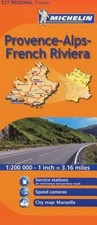 Michelin Map France: Provence French Riviera 527 Maps/Regional Mi picture