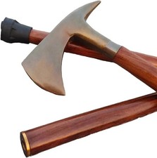 Vintage Walking Stick Cane for Elders Axe Head Handle Walking Stick Cane Easy to picture